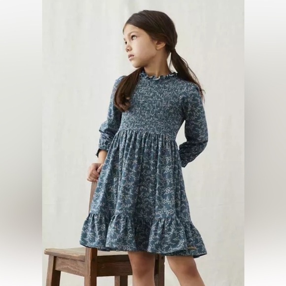 Matilda Jane Just Imagine Zoey Floral Smocked Dress SZ 8 - Picture 1 of 5